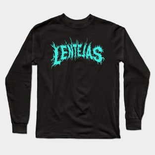 lentejas blue Long Sleeve T-Shirt